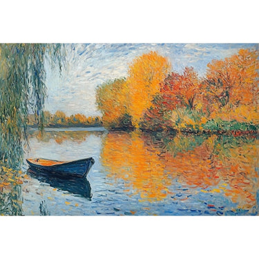 Large Fall painting Art